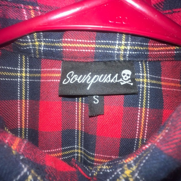 Sourpuss Tartan Plaid Shirt Dress - Picture 5 of 8